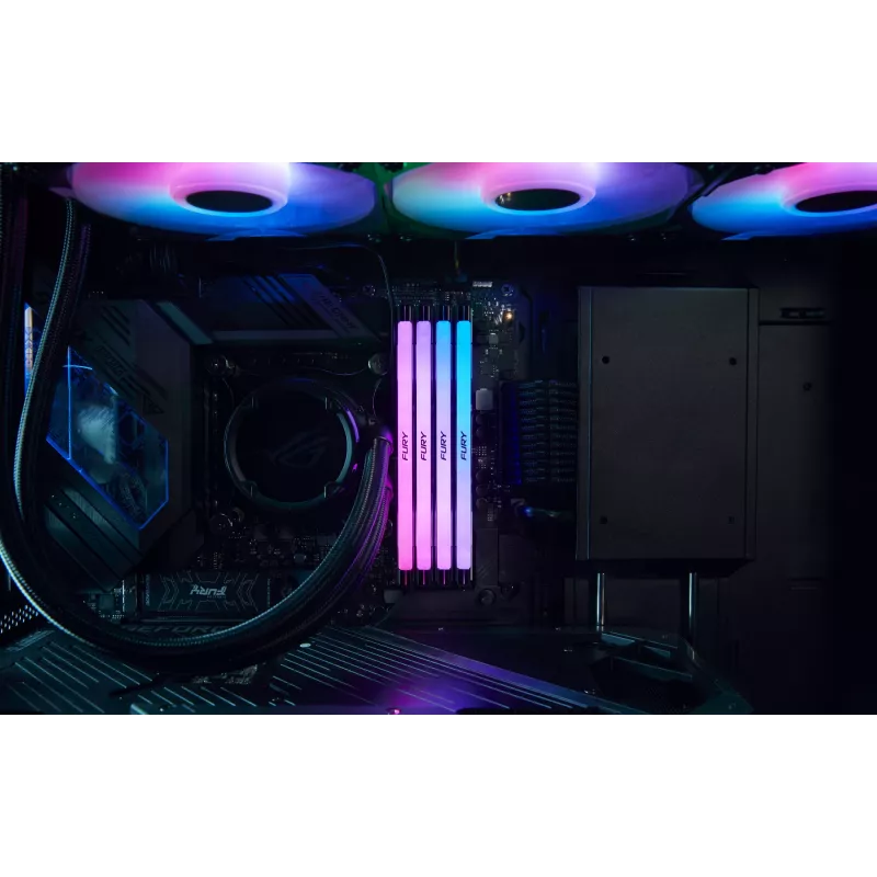 Kingston Technology FURY 32GB 6400MT/s DDR5 CL32 DIMM (Kit de 2) Renegade RGB