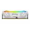 Kingston Technology FURY 64GB 6400MT/s DDR5 CL32 DIMM (Kit de 2) Renegade RGB branco XMP