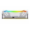 Kingston Technology FURY 64GB 6400MT/s DDR5 CL32 DIMM (Kit de 2) Renegade RGB branco XMP