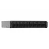 NAS QNAP TS-h2490FU Rack (2U) EPYC 7232P 64 GB DDR4 0 TB QuTS hero Black, Cinzento