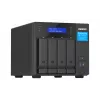 NAS QNAP TVS-H474 Torre Intel® Pentium® G7400 8 GB DDR4 0 TB QuTS hero Black