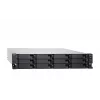 NAS QNAP TS-H1886XU-RP-R2 Rack (3U) Intel® Xeon® D D-1622 32 GB DDR4 0 TB QuTS hero Black, Cinzento