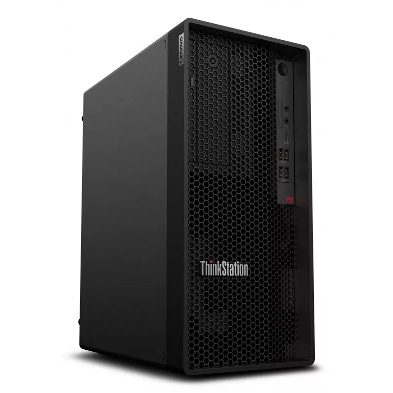 Workstation Lenovo ThinkStation P2 Intel® Core™ i5 i5-14500 16 GB DDR5-SDRAM 512 GB SSD Windows 11 Pro Torre Preto