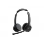 Headset CISCO 722q - Sem fios Dual-On-Ear-USB-a Certificado para Microsoft Teams