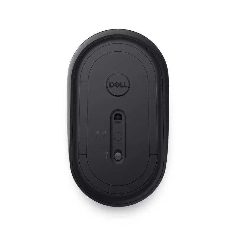 Rato sem fios DELL – MS3320W - Preto, ambidestro, ótico, RF Wireless + Bluetooth, 1600 DPI, Preto