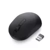 Rato sem fios DELL – MS3320W - Preto, ambidestro, ótico, RF Wireless + Bluetooth, 1600 DPI, Preto
