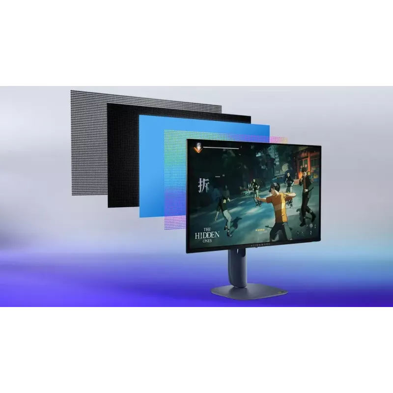 Monitor Alienware AW2725D 68,6 cm (27 inch) 2560 x 1440 Pixel Quad HD QD-OLED Azul