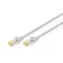 Cabo de rede DIGITUS condutor de cobre - CAT6a - S/FTP - Snagless - 20m - cinzento