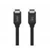 Cabo USB4 Belkin USB-C / USB-C 40 Gbit/s 100 W 0,8 m preto