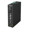 Comutador industrial Smart Managed L2 D-Link de 12 portas com 10 x 1GBaseT(X) e 2 x SFP
