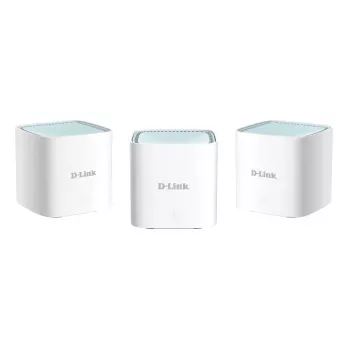 Sistema Mesh D-Link EAGLE PRO AI AX1500 - pack de 3, branco, interno, sistema Mesh, energia, estado, 500 m², dualband (2,4 GHz / 5 GHz)