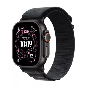 APPLE Watch Ultra 3 (2025) LTE 49 mm caixa de titânio com Alpine Loop Small - preto