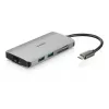 D-Link hub USB-C 8 em 1 com HDMI/Ethernet/leitor de cartões/Power Delivery