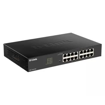 D-Link DGS-1100-16V2 switch gerido L2 Gigabit Ethernet (10/100/1000) preto