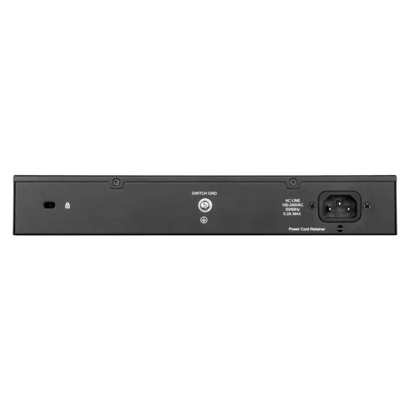 D-Link DGS-1100-16V2 switch gerido L2 Gigabit Ethernet (10/100/1000) preto