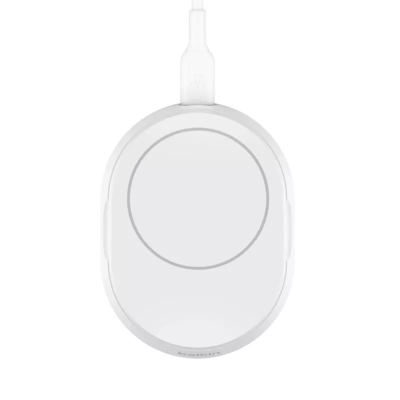 BELKIN base de carregamento sem fios – Boostcharge Pro – Qi2 15W – branco