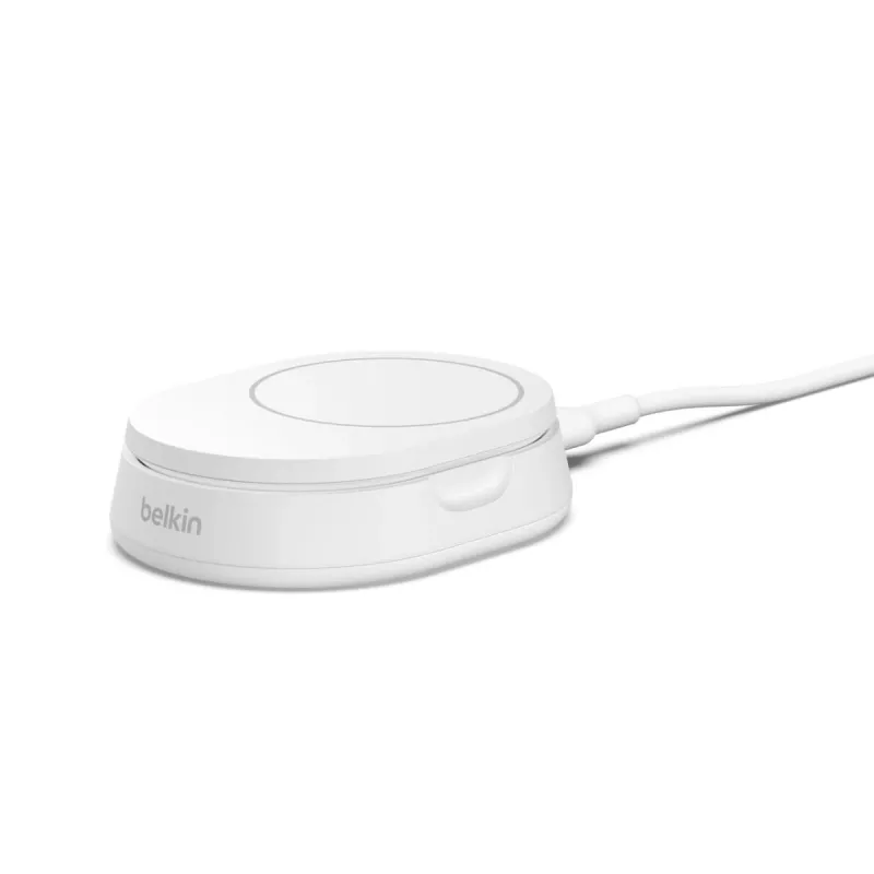 BELKIN base de carregamento sem fios – Boostcharge Pro – Qi2 15W – branco