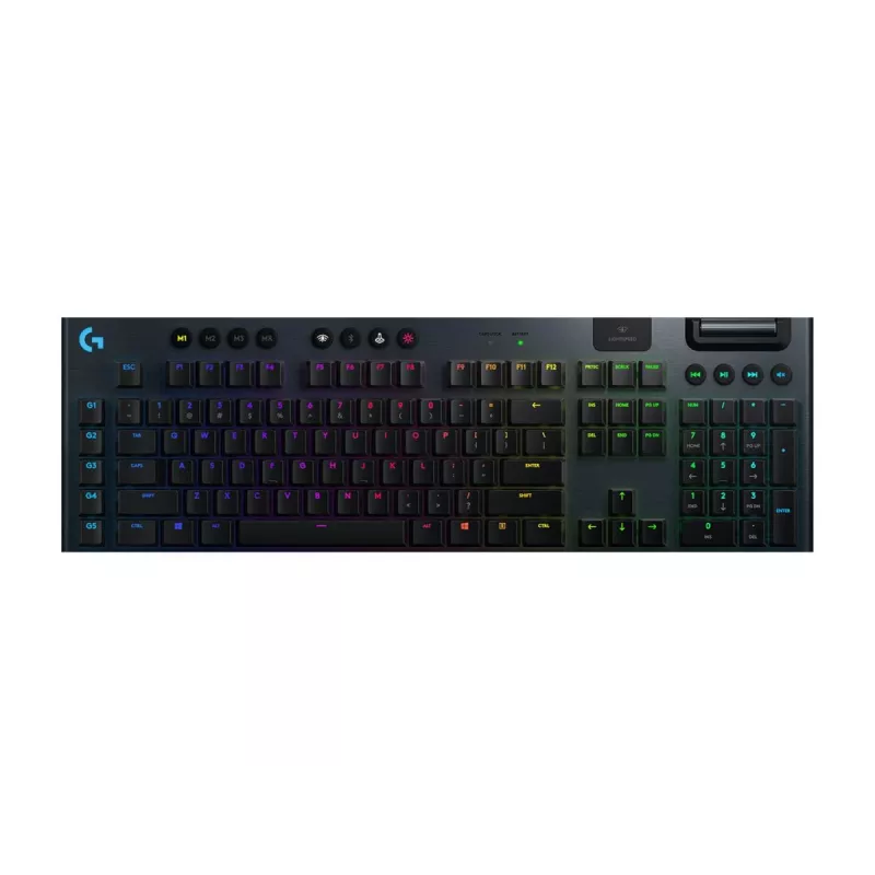 LOGITECH G915 Lightspeed teclado gaming mecânico sem fios RGB - preto - Qwertz alemão - tátil