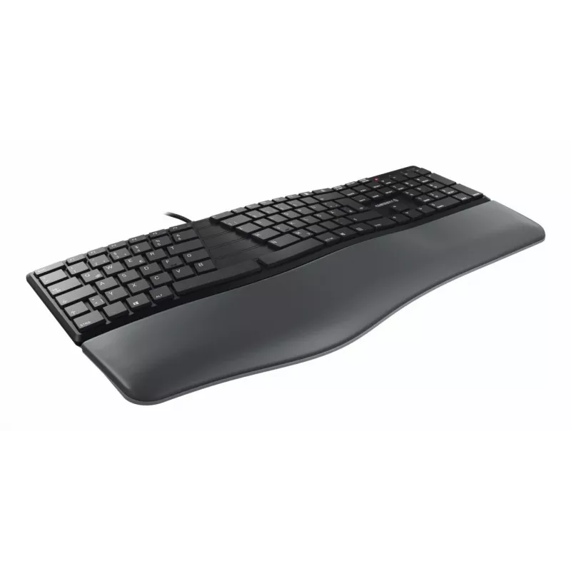 CHERRY KC 4500 ERGO teclado universal USB AZERTY belga preto
