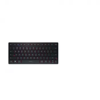 CHERRY KW 9200 MINI teclado universal USB + RF sem fios + Bluetooth QWERTY inglês preto