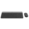 LOGITECH conjunto de teclado e rato sem fios finos MK470 - grafite - AZERTY belga