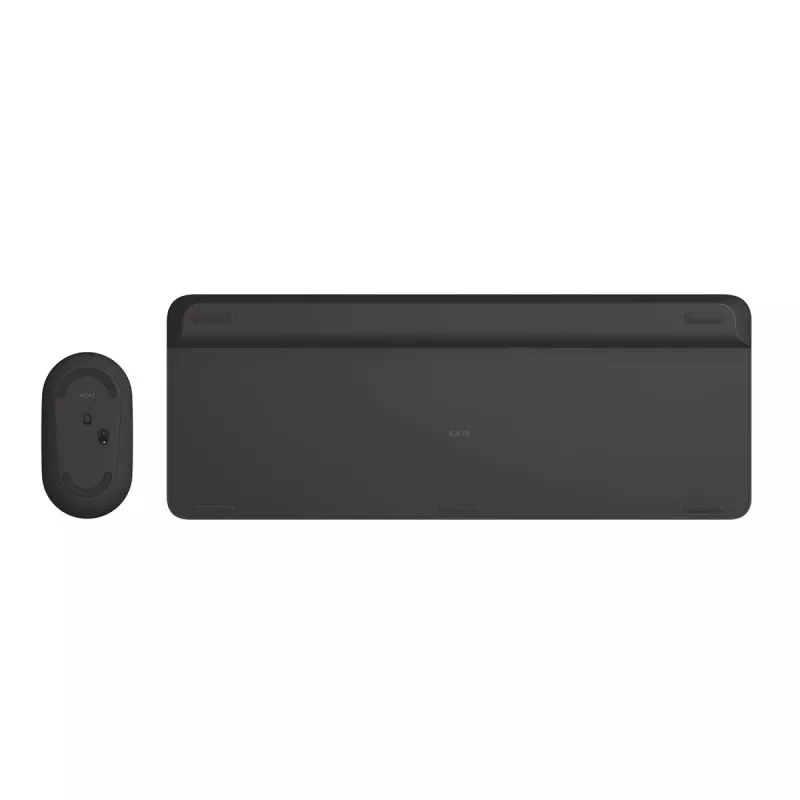 LOGITECH conjunto de teclado e rato sem fios finos MK470 - grafite - AZERTY belga