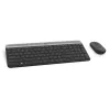 LOGITECH conjunto de teclado e rato sem fios finos MK470 - grafite - AZERTY belga