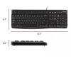 LOGITECH teclado K120 - Azerty belga