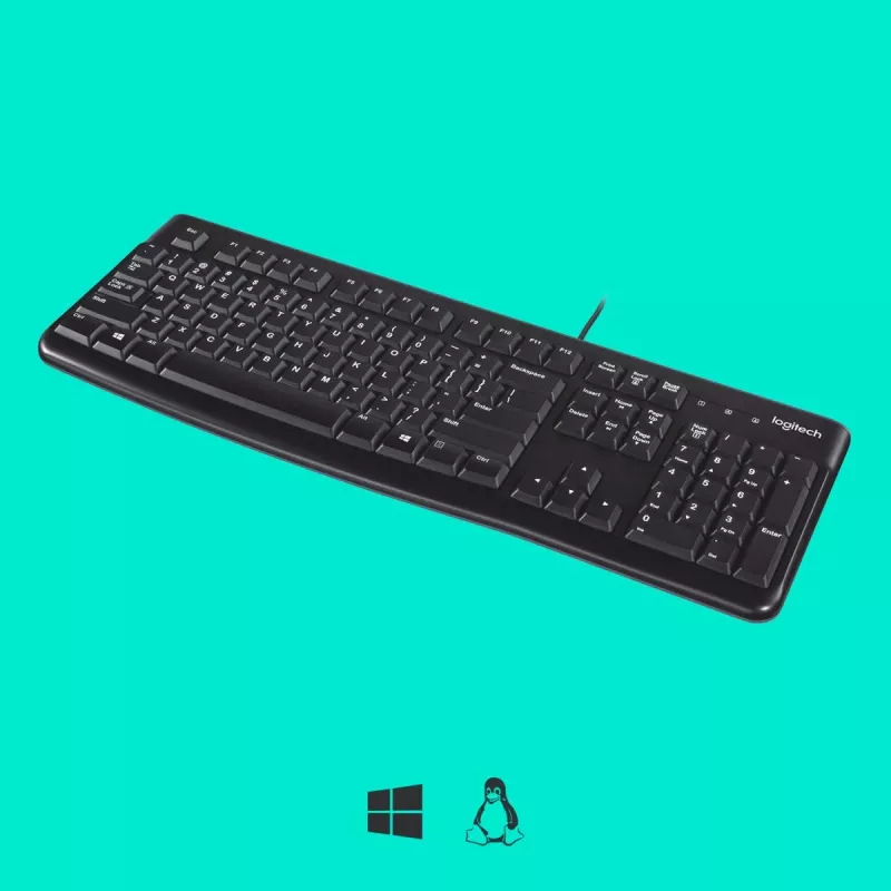 LOGITECH teclado K120 - Azerty belga