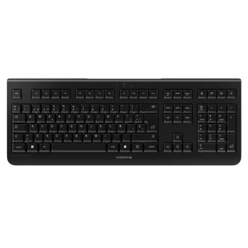 CHERRY KW 3000 teclado universal RF sem fios QWERTY espanhol preto