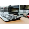 CHERRY KW 3000 teclado universal RF sem fios QWERTY espanhol preto