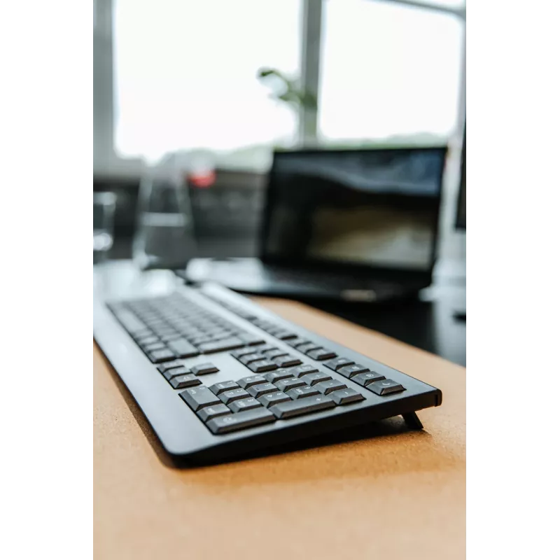 CHERRY KW 3000 teclado universal RF sem fios QWERTY espanhol preto