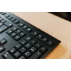 CHERRY KW 3000 teclado universal RF sem fios QWERTY espanhol preto