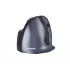 BakkerElkhuizen Evoluent D Medium Sem fios, para destros, design vertical, laser, RF sem fios, 3200 DPI, preto