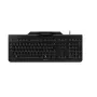 Teclado CHERRY SECURE BOARD 1.0 Escritório USB QWERTZ Alemão preto