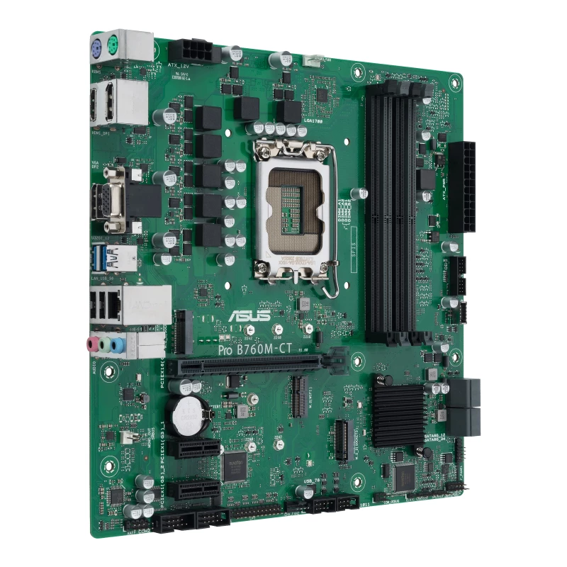 Placa-mãe ASUS PRO B760M-CT-CSM Intel B760 LGA 1700 micro ATX