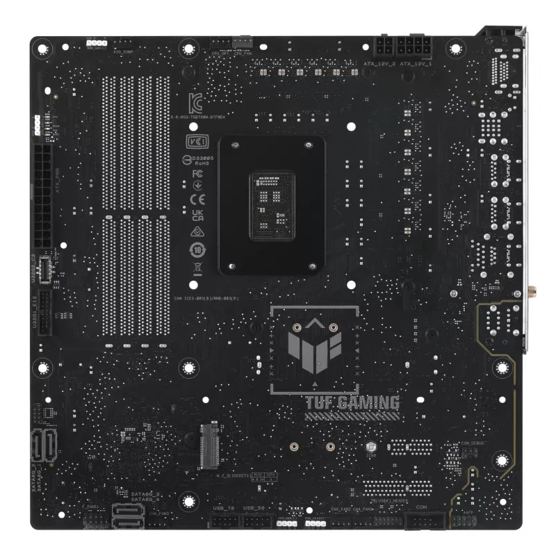 Placa-mãe ASUS TUF GAMING B760M-BTF WIFI D4 Intel B760 LGA 1700 micro ATX