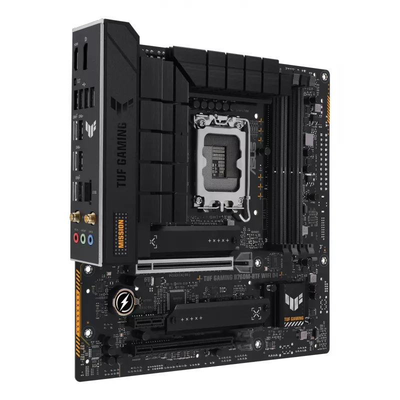 Placa-mãe ASUS TUF GAMING B760M-BTF WIFI D4 Intel B760 LGA 1700 micro ATX