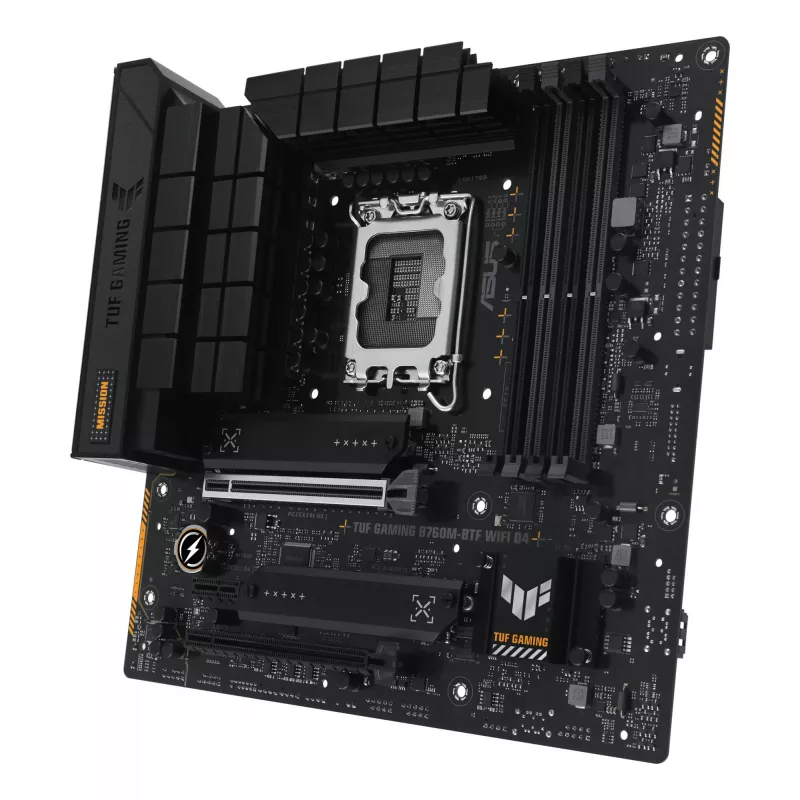 Placa-mãe ASUS TUF GAMING B760M-BTF WIFI D4 Intel B760 LGA 1700 micro ATX