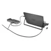 Cadeado para portátil Kensington NanoSaver Keyed Dual Head, 1,8 m, Kensington, chave, aço carbono, preto, aço inoxidável