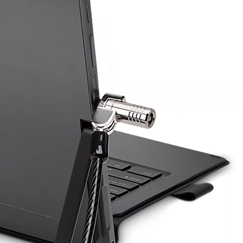 Cadeado para portátil Kensington NanoSaver Keyed Dual Head, 1,8 m, Kensington, chave, aço carbono, preto, aço inoxidável