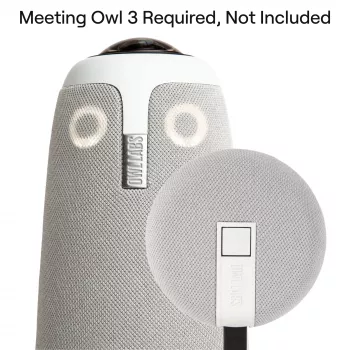 Microfone de conferência Owl Labs Expansion Mic EXM100-1000 Cardioide com fios
