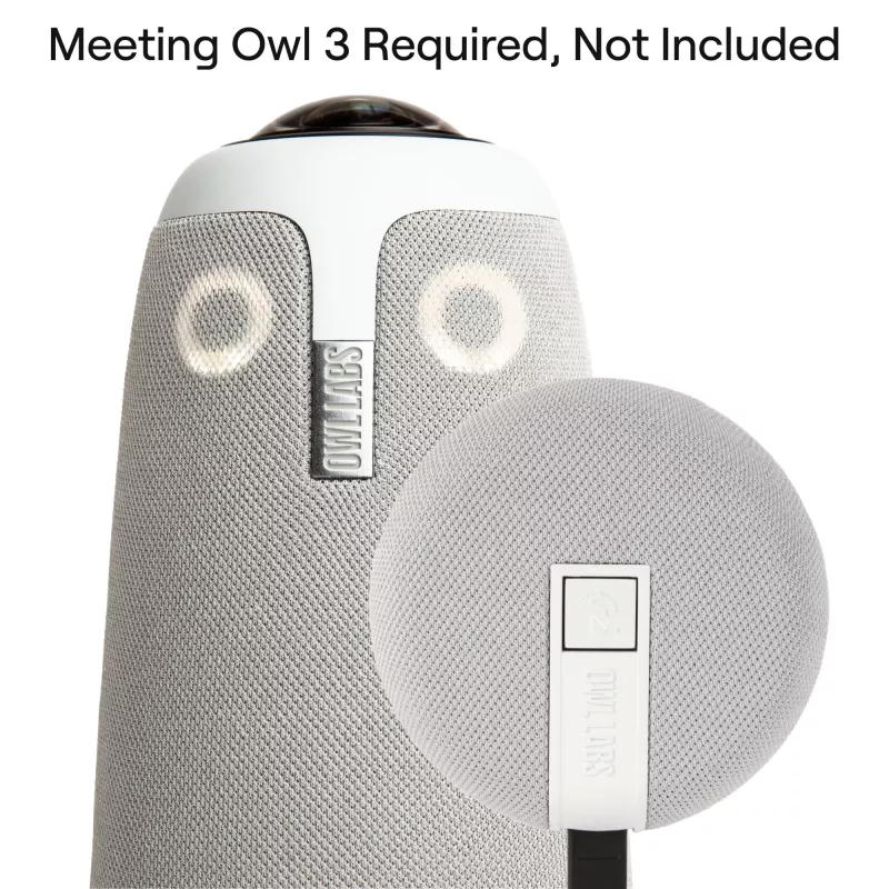 Microfone de conferência Owl Labs Expansion Mic EXM100-1000 Cardioide com fios