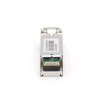 Módulo SFP DIGITUS 1,25 Gbps, até 550 m Multimodo, conector LC duplex, versão industrial 1000Base-SX, 850 nm