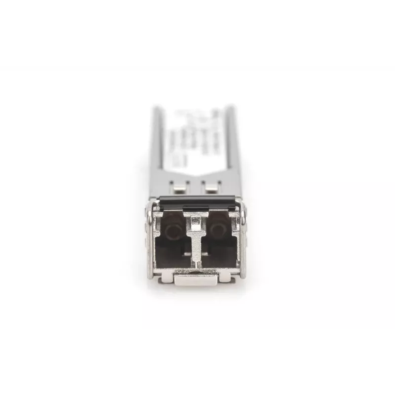 Módulo SFP DIGITUS 1,25 Gbps, até 550 m Multimodo, conector LC duplex, versão industrial 1000Base-SX, 850 nm