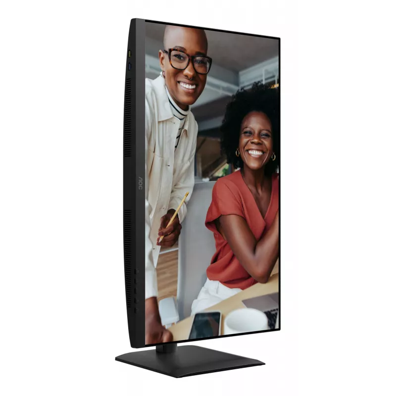 Monitor de computador AOC E4 U27E4CV 68,6 cm (27 polegadas) 3840 x 2160 píxeis 4K Ultra HD LED preto