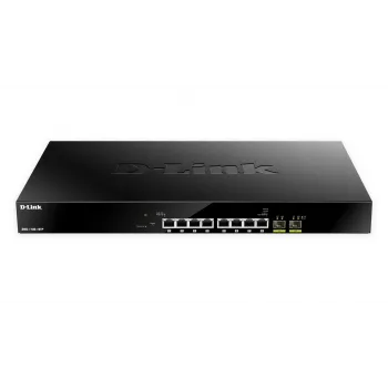 Switch gerido inteligente D-Link 10 portas Multi-Gigabit PoE+, Gerido, L2, 2.5G Ethernet (100/1000/2500), Power over Ethernet (PoE), Montagem em rack, 1U
