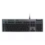 LOGITECH G915 X Teclado para gaming com fios USB-A de perfil baixo tátil preto Qwerty US