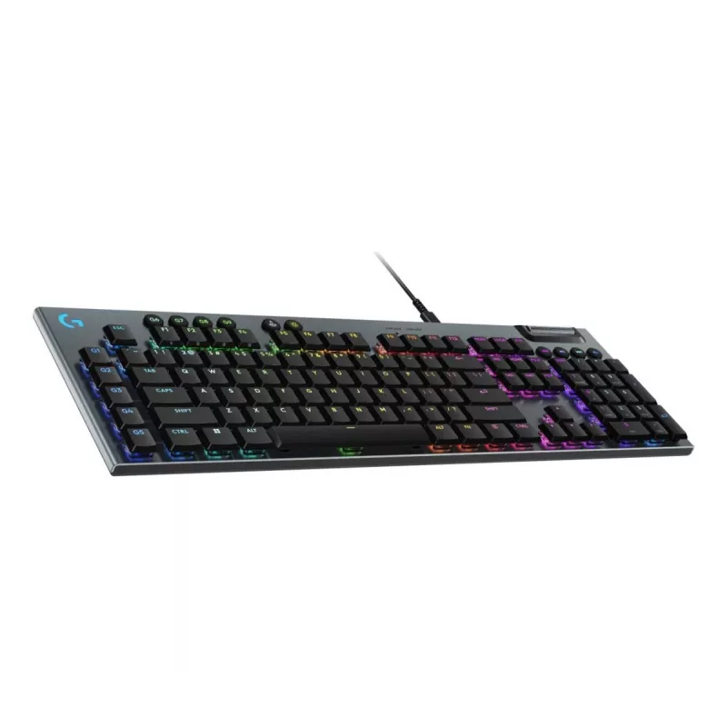 LOGITECH G915 X Teclado para gaming com fios USB-A de perfil baixo tátil preto Qwerty US