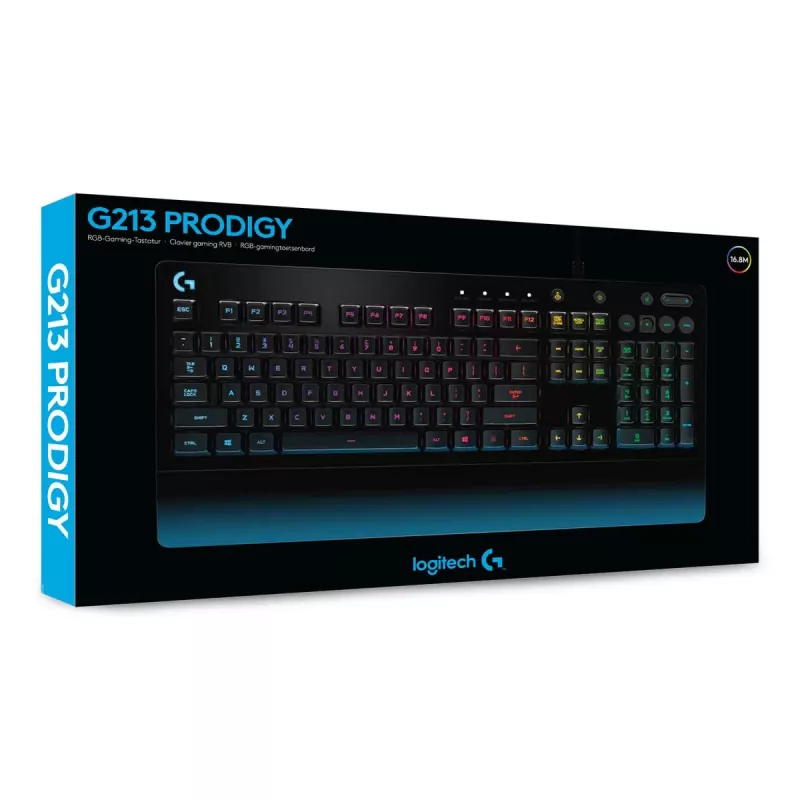 LOGITECH G213 Prodigy Teclado para gaming USB - Azerty belga